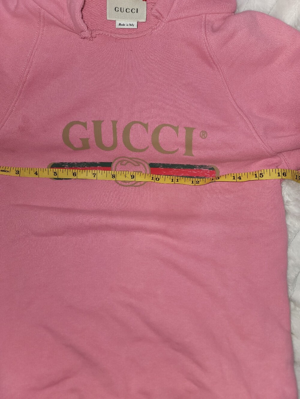 Gucci Pink Hoodie Sweatshirt XXS/XS - Picture 5 of 8
